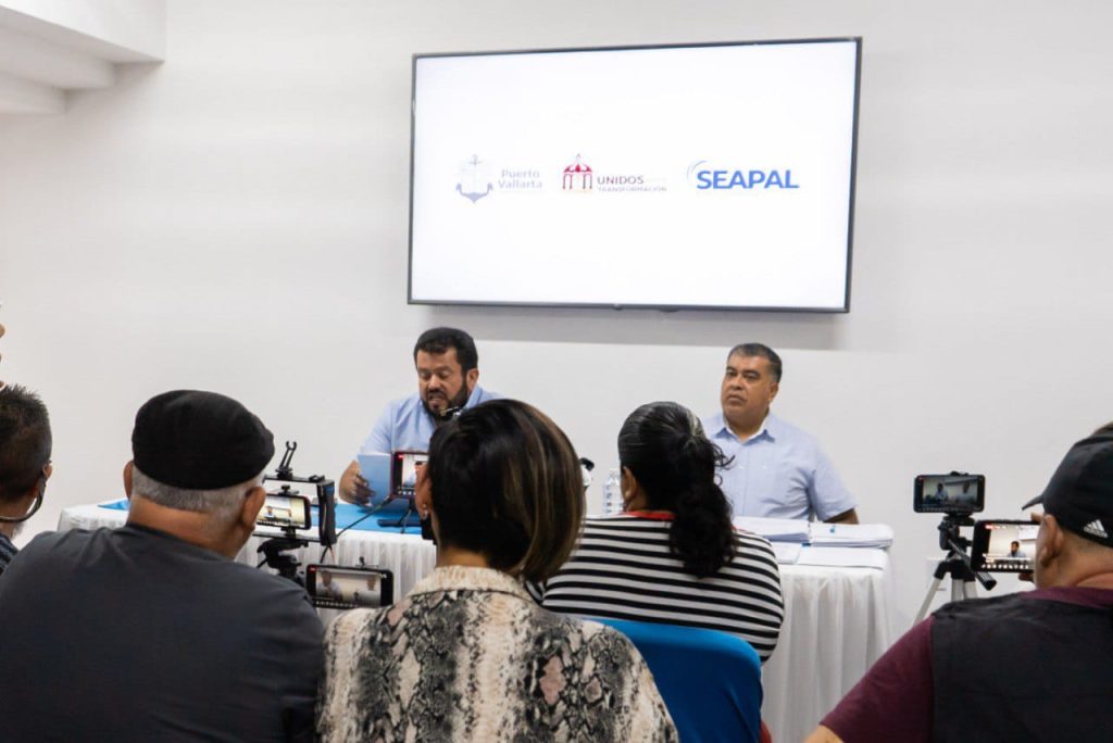 Presenta SEAPAL Vallarta los proyectos para garantizar el abasto de agua potable