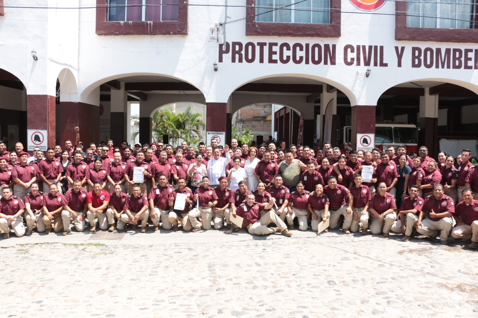 Celebran el Día Nacional del Bombero con reconocimientos y ceremonia