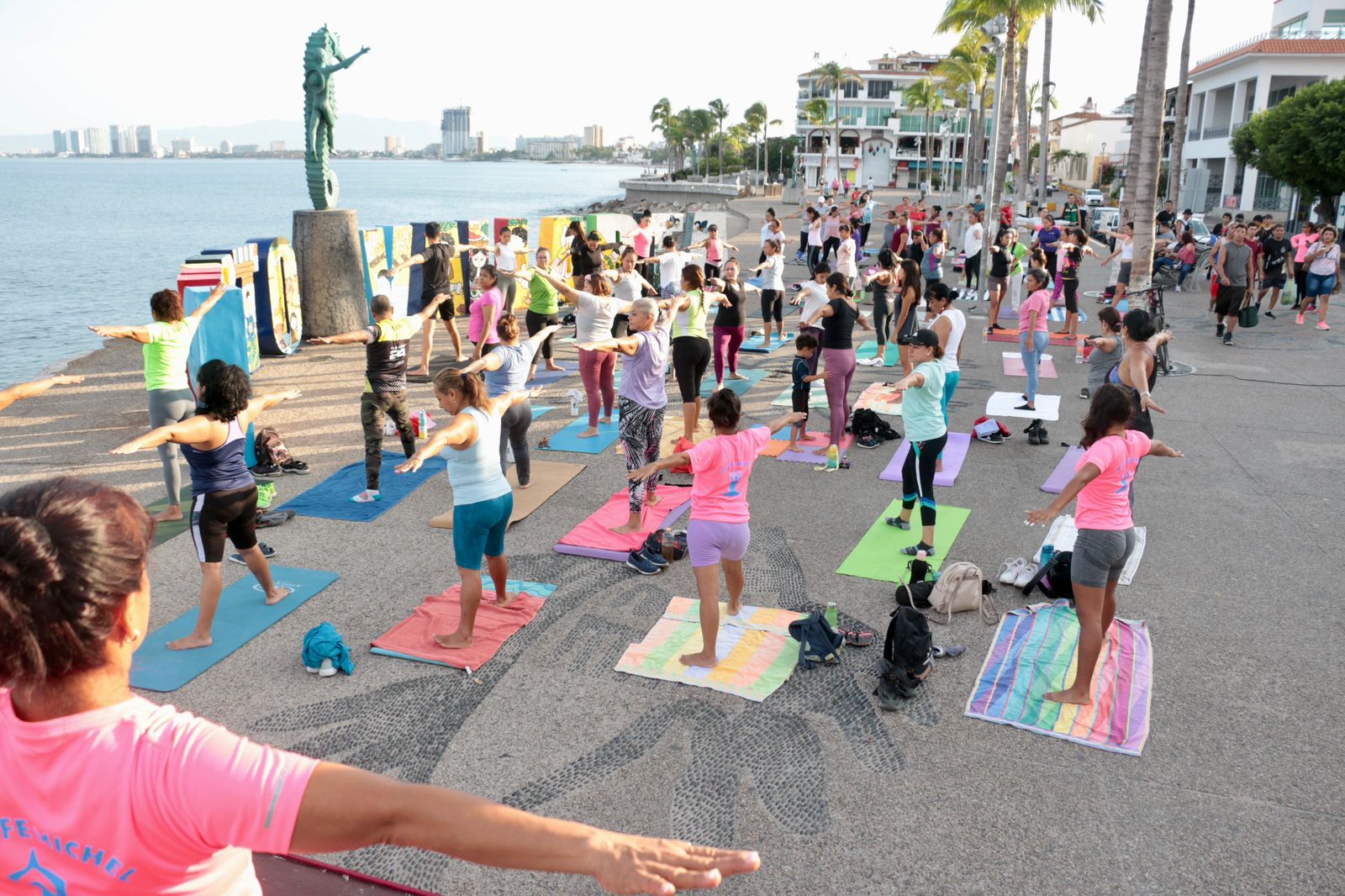 Crece el proyecto de práctica del yoga en Puerto Vallarta