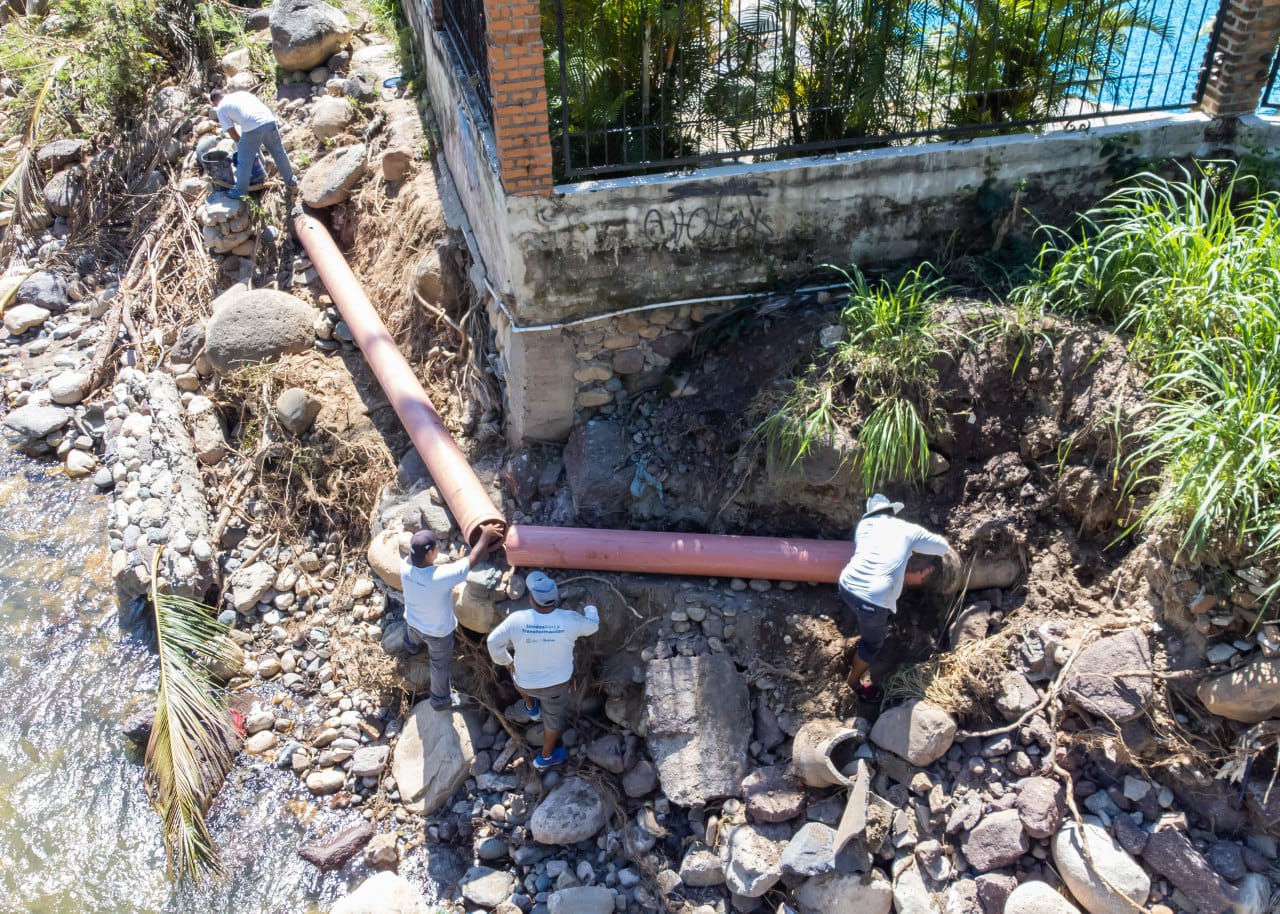 Repara SEAPAL infraestructura sanitaria en colonia Benito Juárez