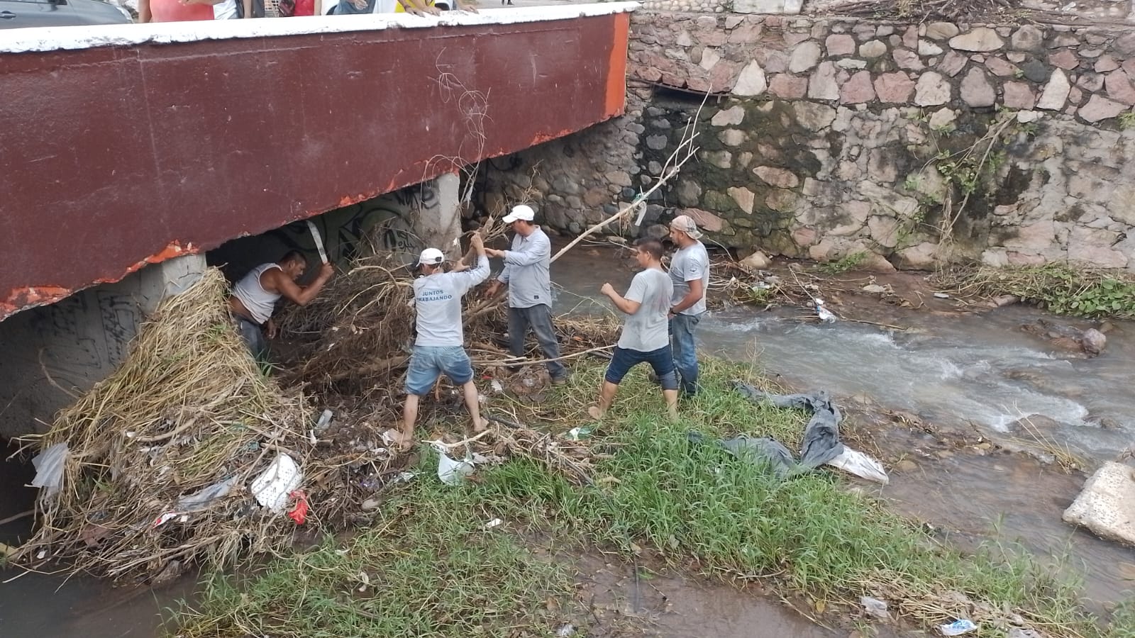 Intensifican limpieza y desazolve ante llegada de “Lidia”