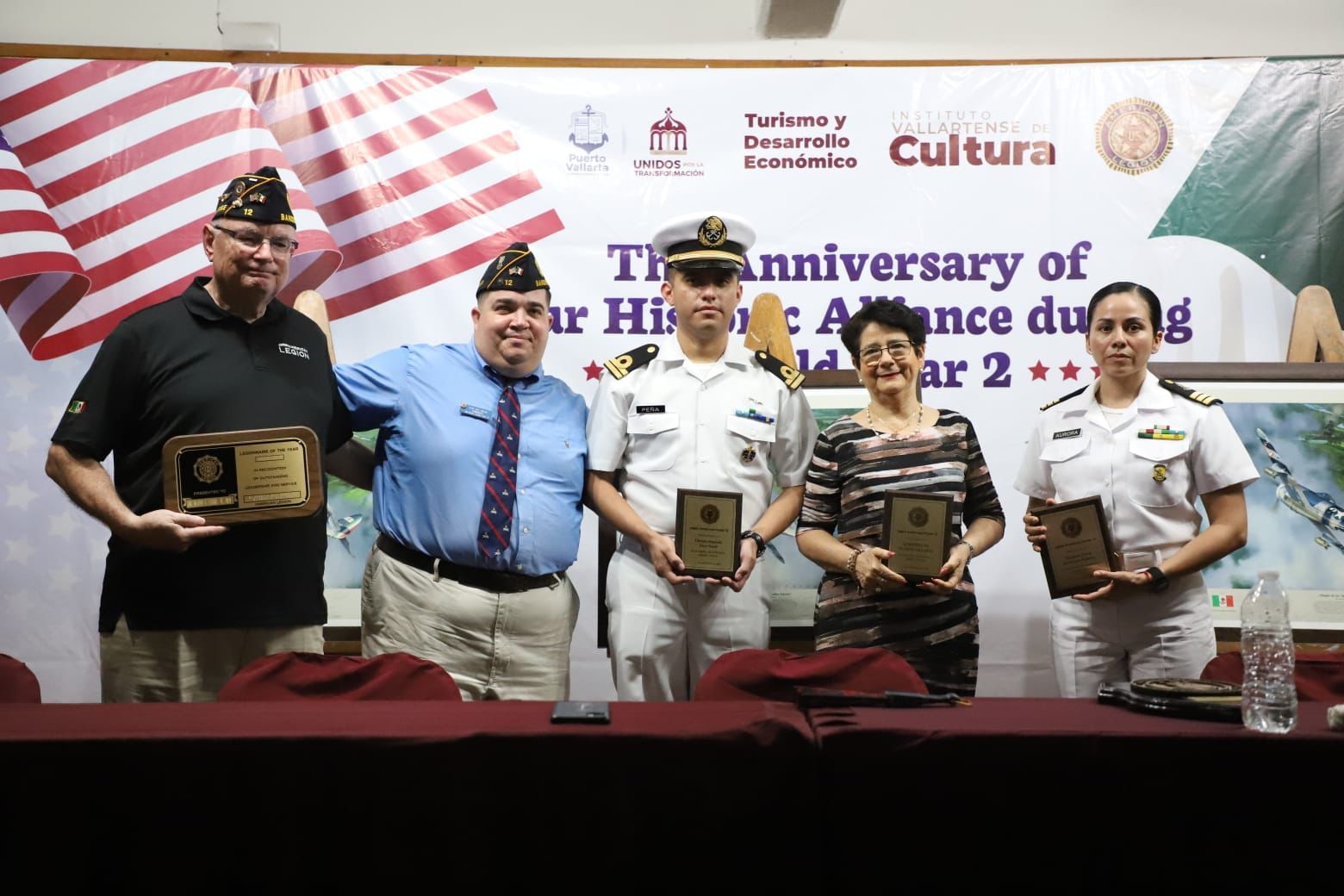 Conmemoran su día la comunidad de Veteranos de Puerto Vallarta