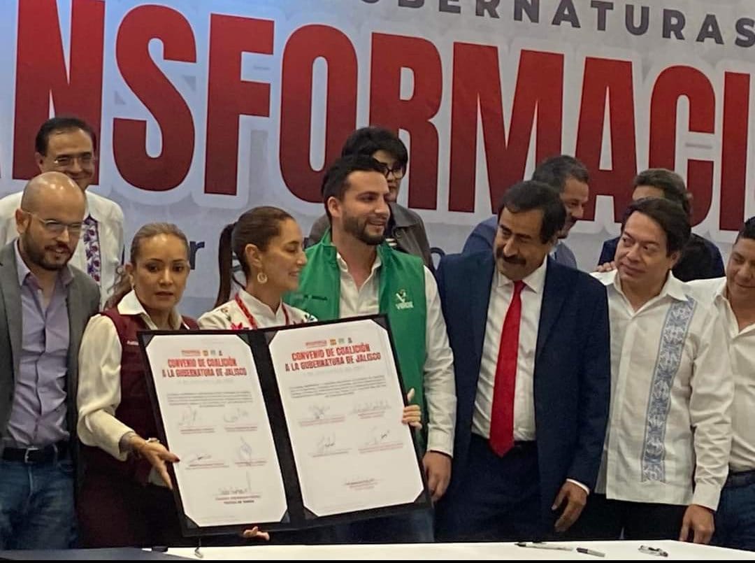 Dirigencia de Hagamos anuncia intención de coalición con Morena, Partido del Trabajo y Partido Verde Ecologista de México