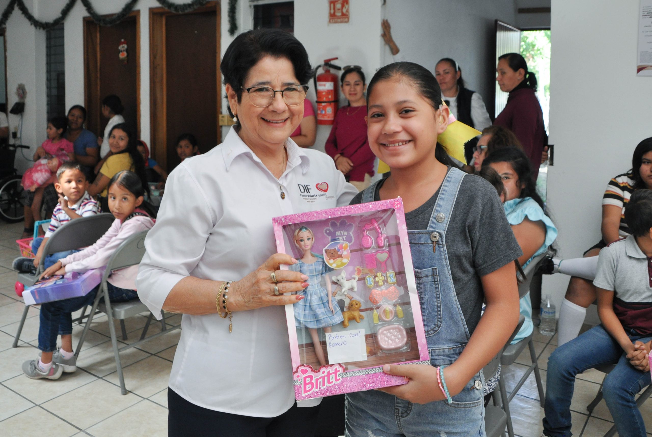 Niños y niñas con discapacidad recibieron “regalos de corazón”