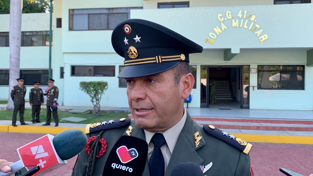 Realizan Cambio de Mando en la 41ª Zona Militar