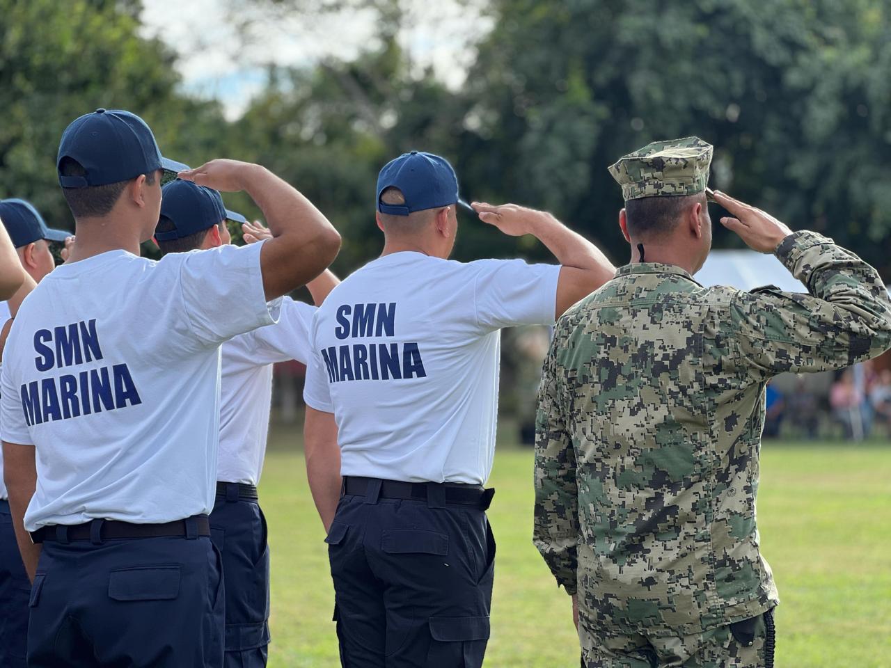 Dan bienvenida a jóvenes conscriptos del Servicio Militar Nacional