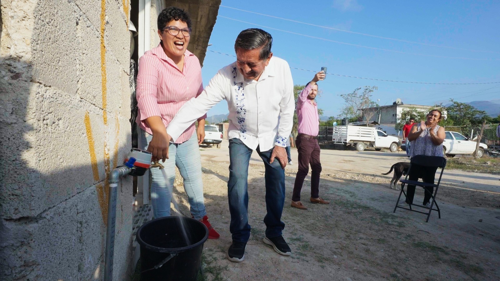 Familias de Los Lagos tienen agua potable tras 20 años