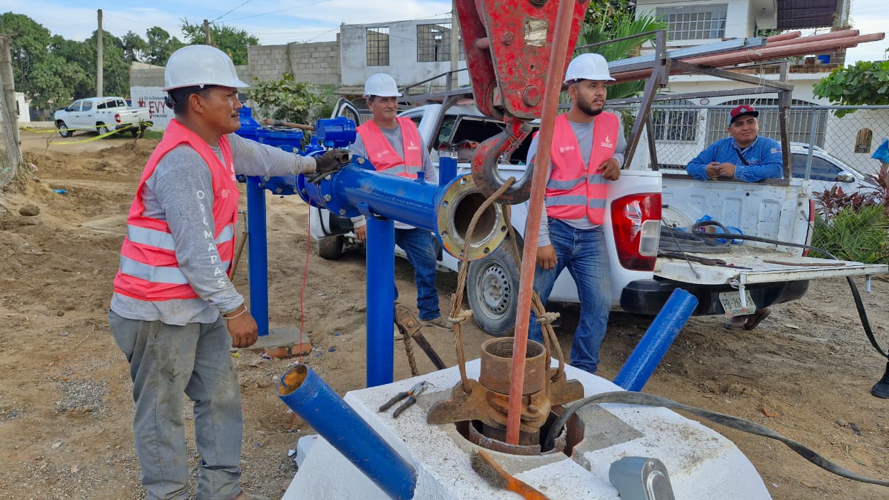 Ya está en funcionamiento el pozo profundo de San Vicente, son beneficiadas más de 19 mil personas