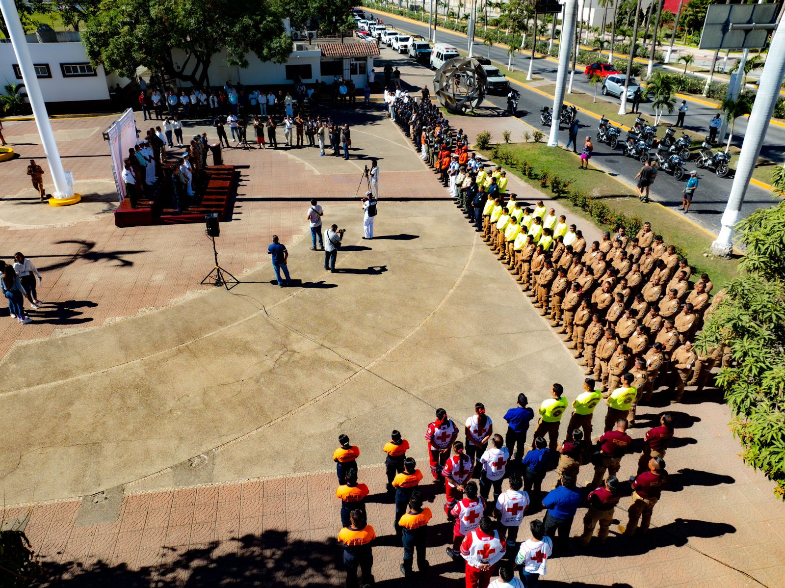 Dan banderazo de arranque a Operativo Semana Santa y Pascua 2024