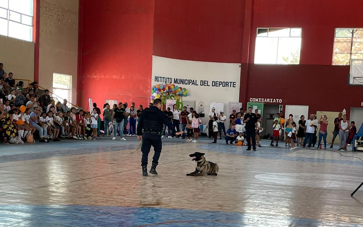 Seguridad Ciudadana y Tránsito Municipal llevan a cabo la actividad "Niños y niñas voceros de los Derechos Humanos"