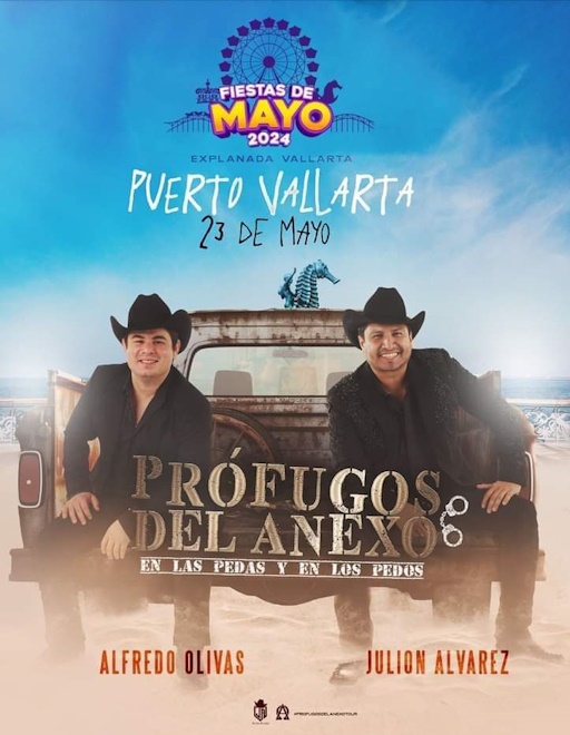 Alfredo Olivas y Julión Álvarez confirman presentación en Puerto Vallarta 