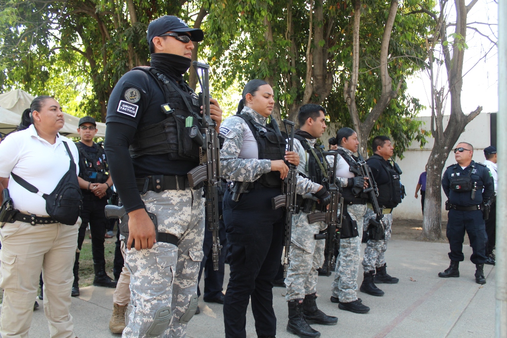 Listo operativo de seguridad para la jornada electoral en Puerto Vallarta