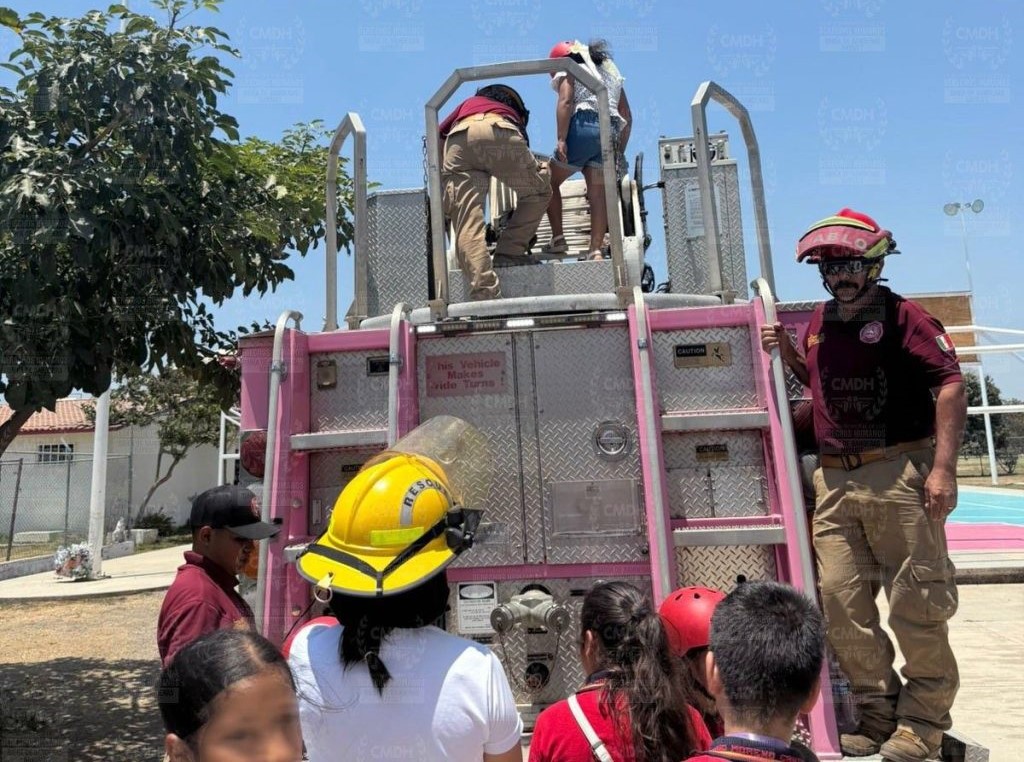 Conmemora Derechos Humanos Municipal el Dia del niño con actividades deportivas y charlas en torno a sus derechos