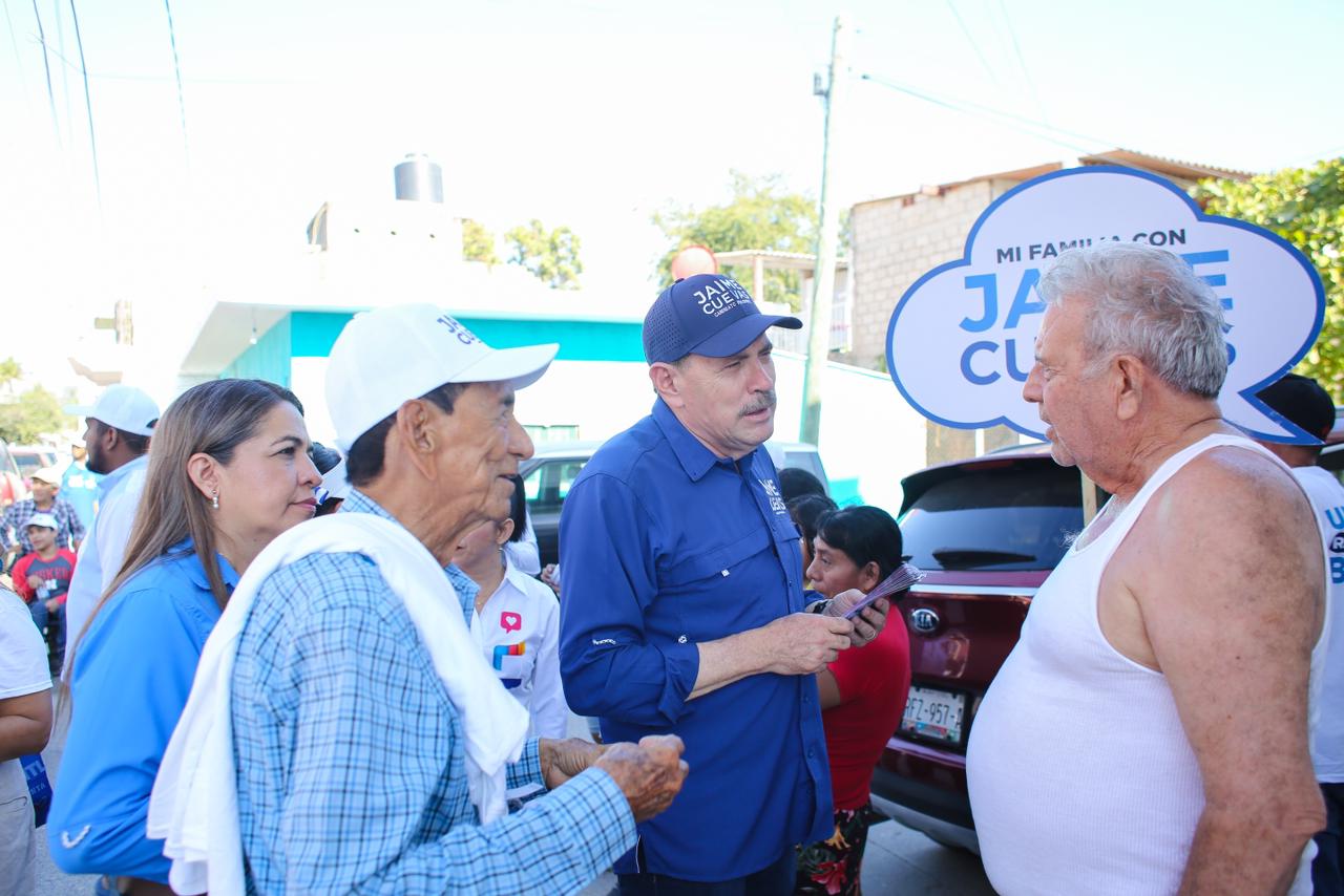 Seguirá el apoyo del municipio para las grandes necesidades de la comunidad: Jaime Cuevas