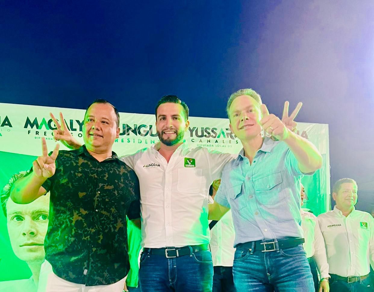 El candidato independiente Pancho López suma fuerzas con Munguía