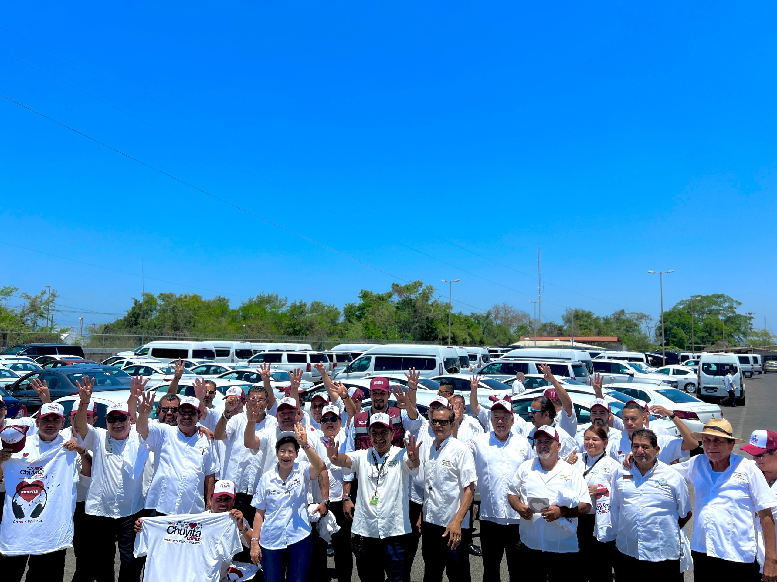 Taxistas están con Chuyita López