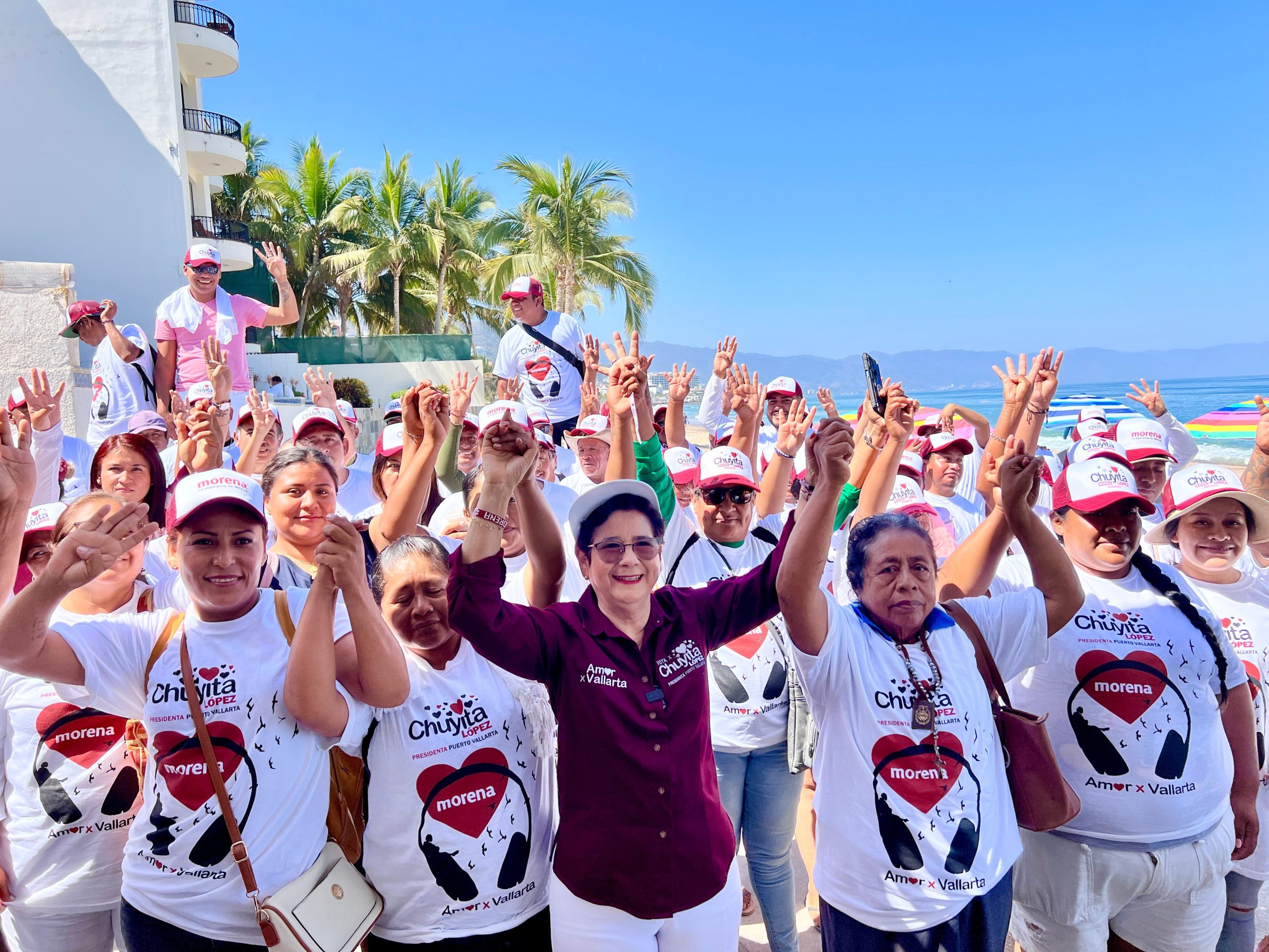 Los vendedores de playa confían en Chuyita López