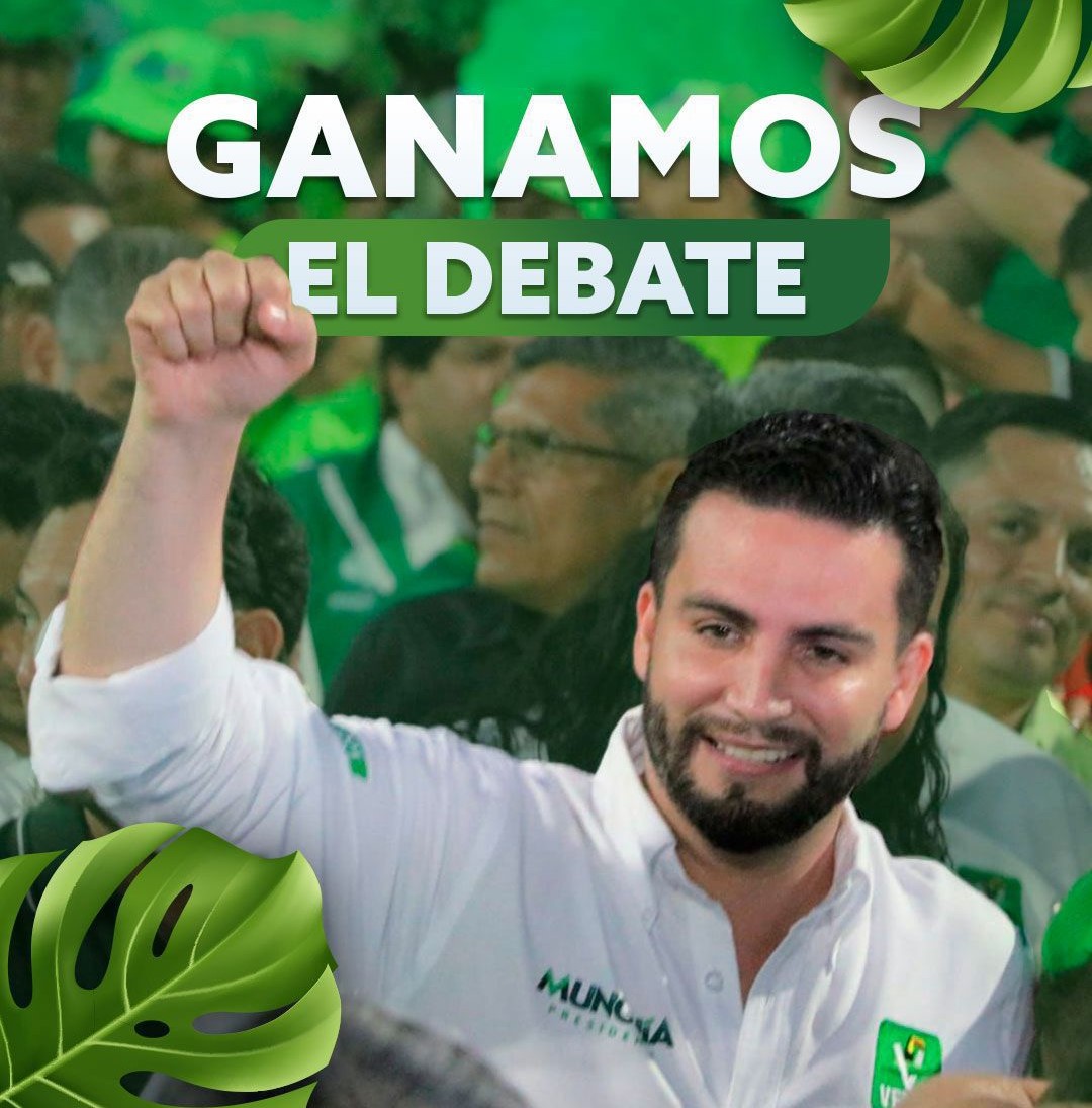 Ganamos el debate: Munguía