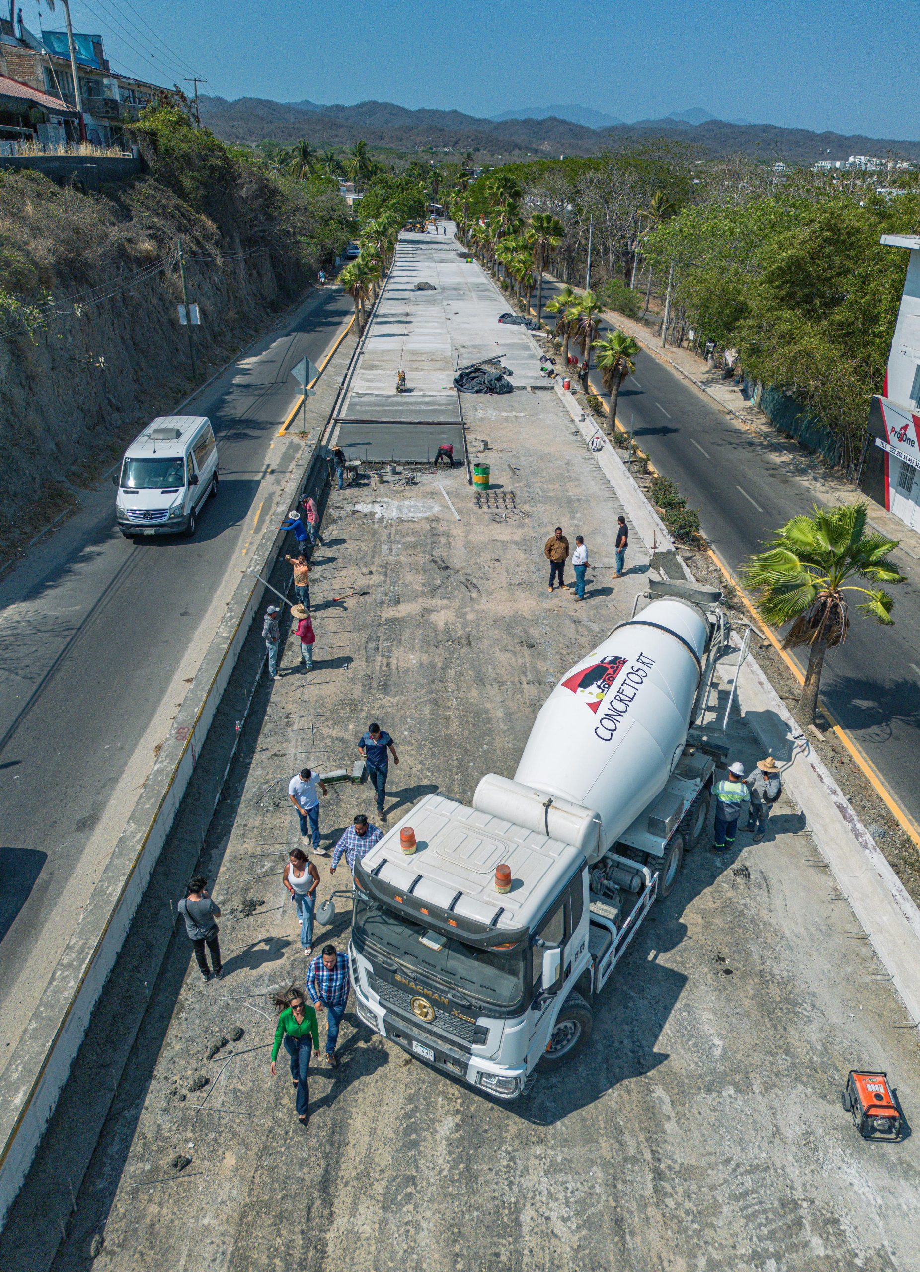 En tiempo récord terminará tercera etapa de la carretera La Cruz de Huanacaxtle-Punta de Mita