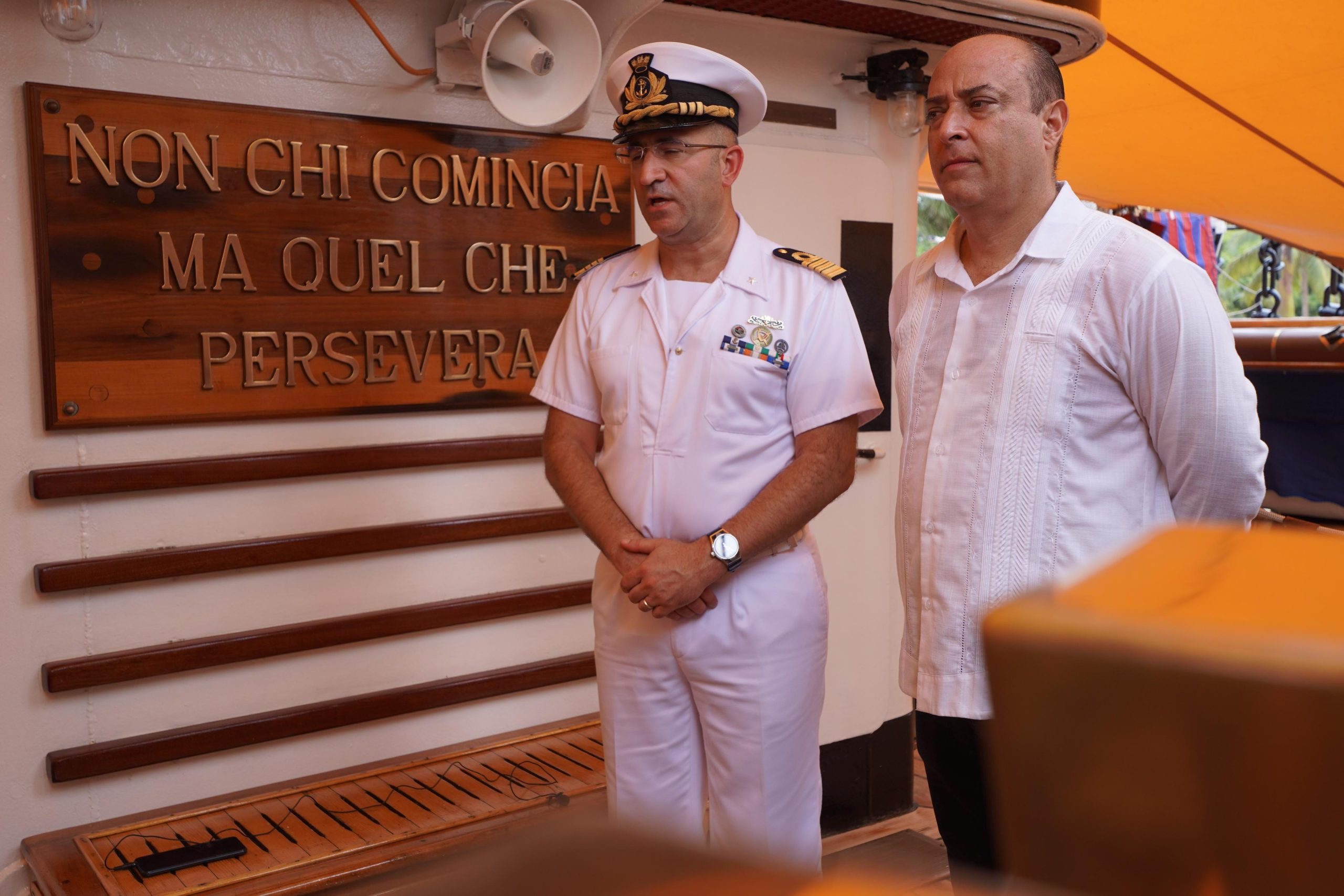 Visita al Amerigo Vespucci, increíble experiencia