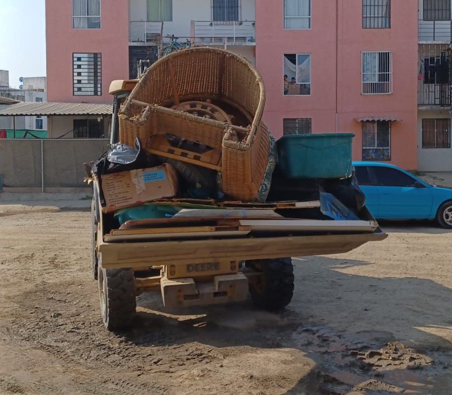 Continúa la descacharrización en Bahía de Banderas, ahora le tocó a San Vicente