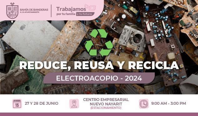 Invita Gobierno de Bahía de Banderas al ‘Electroacopio 2024’