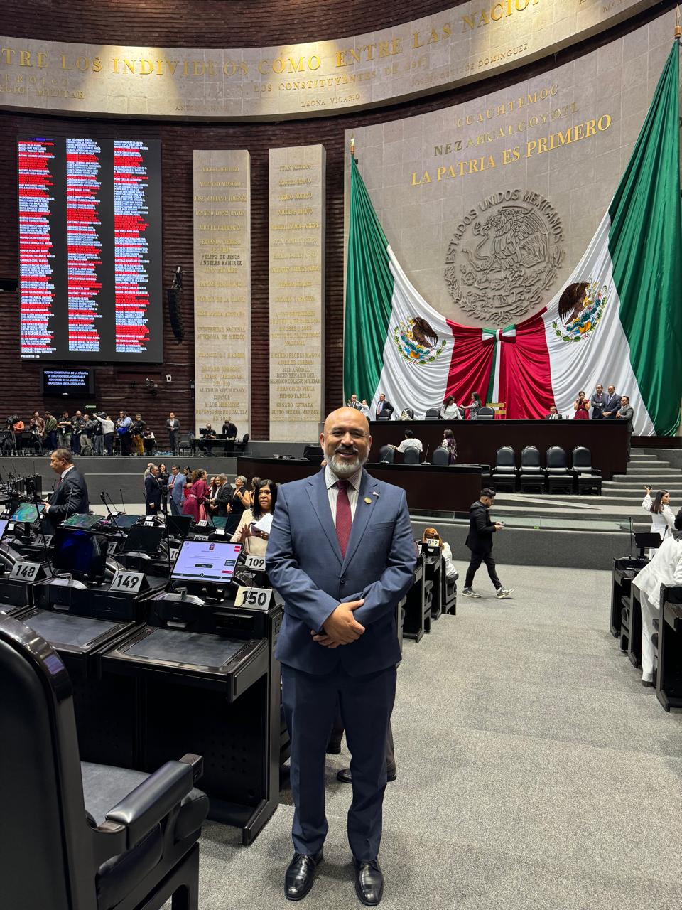 Bruno Blancas tomó protesta como Diputado Federal de la LXVI Legislatura de la Cámara de Diputados