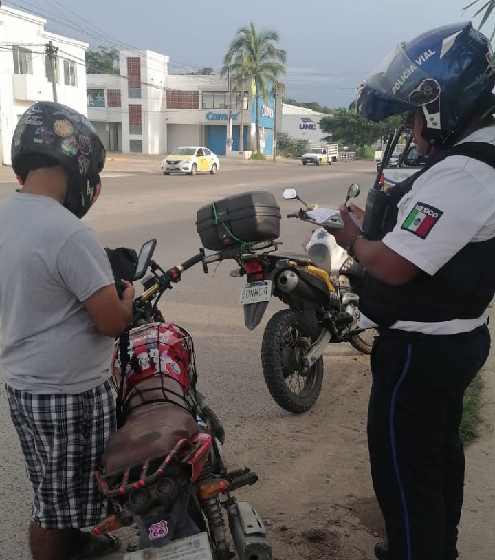 Tránsito Municipal continúa realizando operativos de prevención