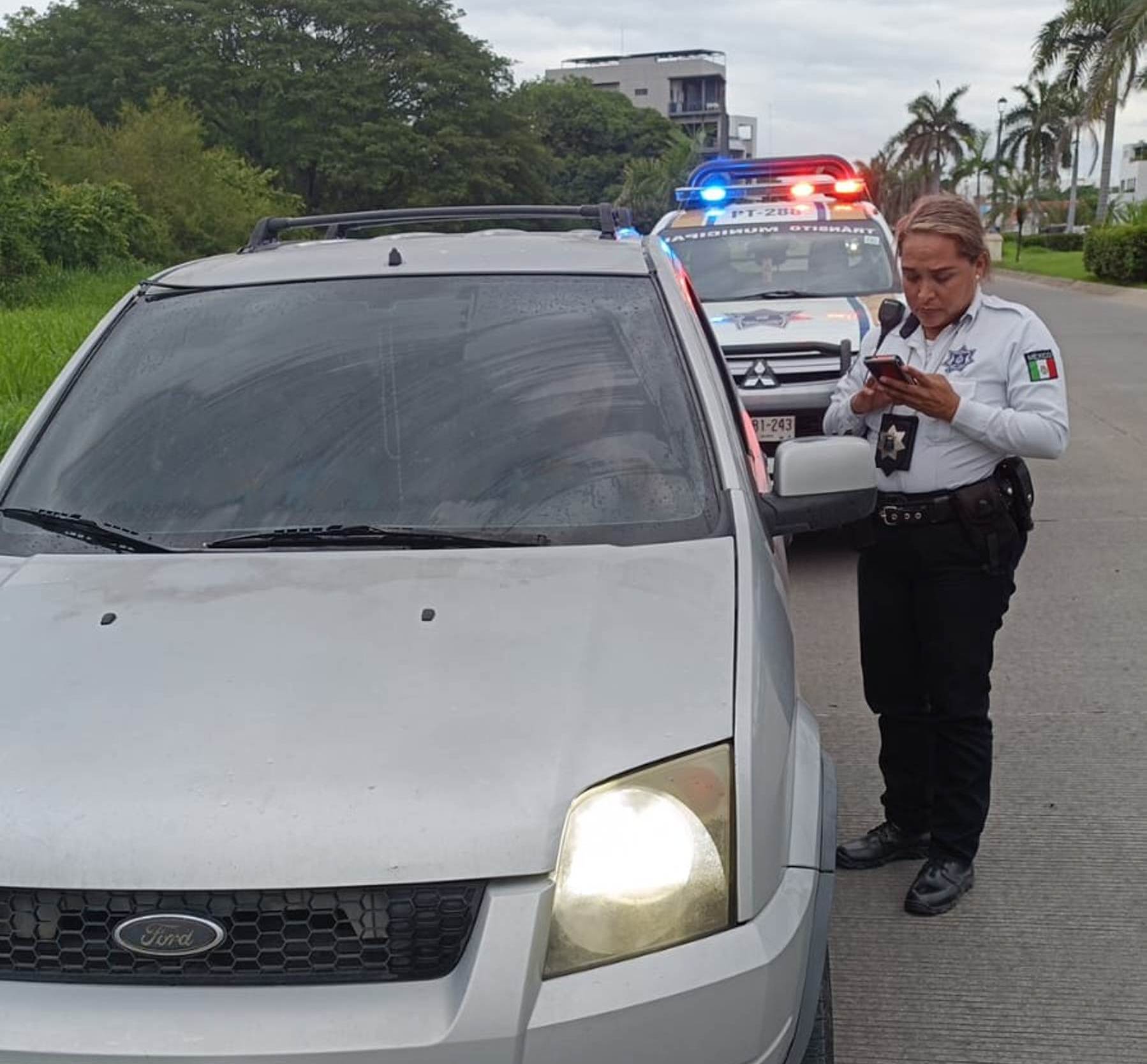 Tránsito Municipal levantó durante agosto más de 2 mil 500 infracciones