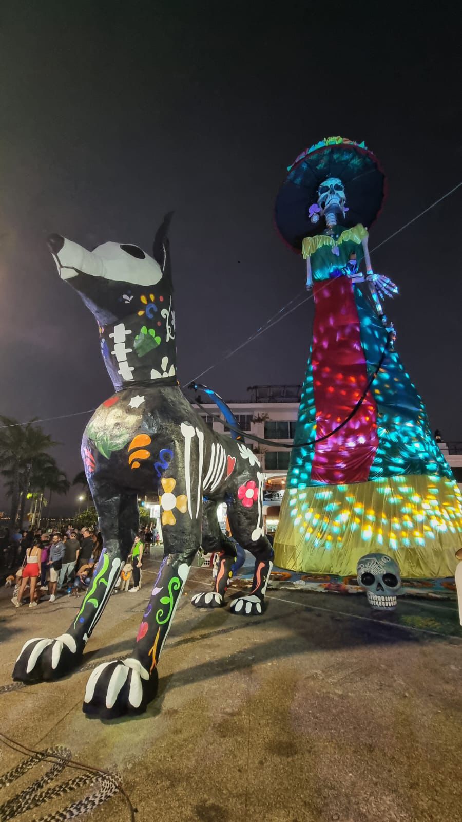 La Catrina Monumental revela a su guardián espititual