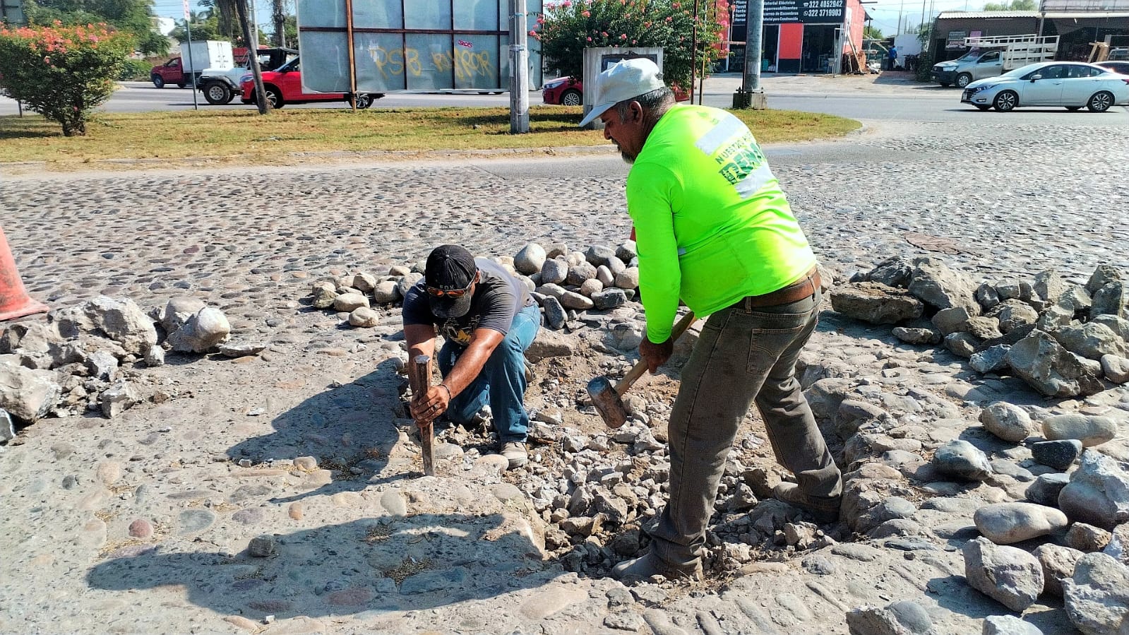 Bachea calles por toda la ciudad Gobierno de Munguía