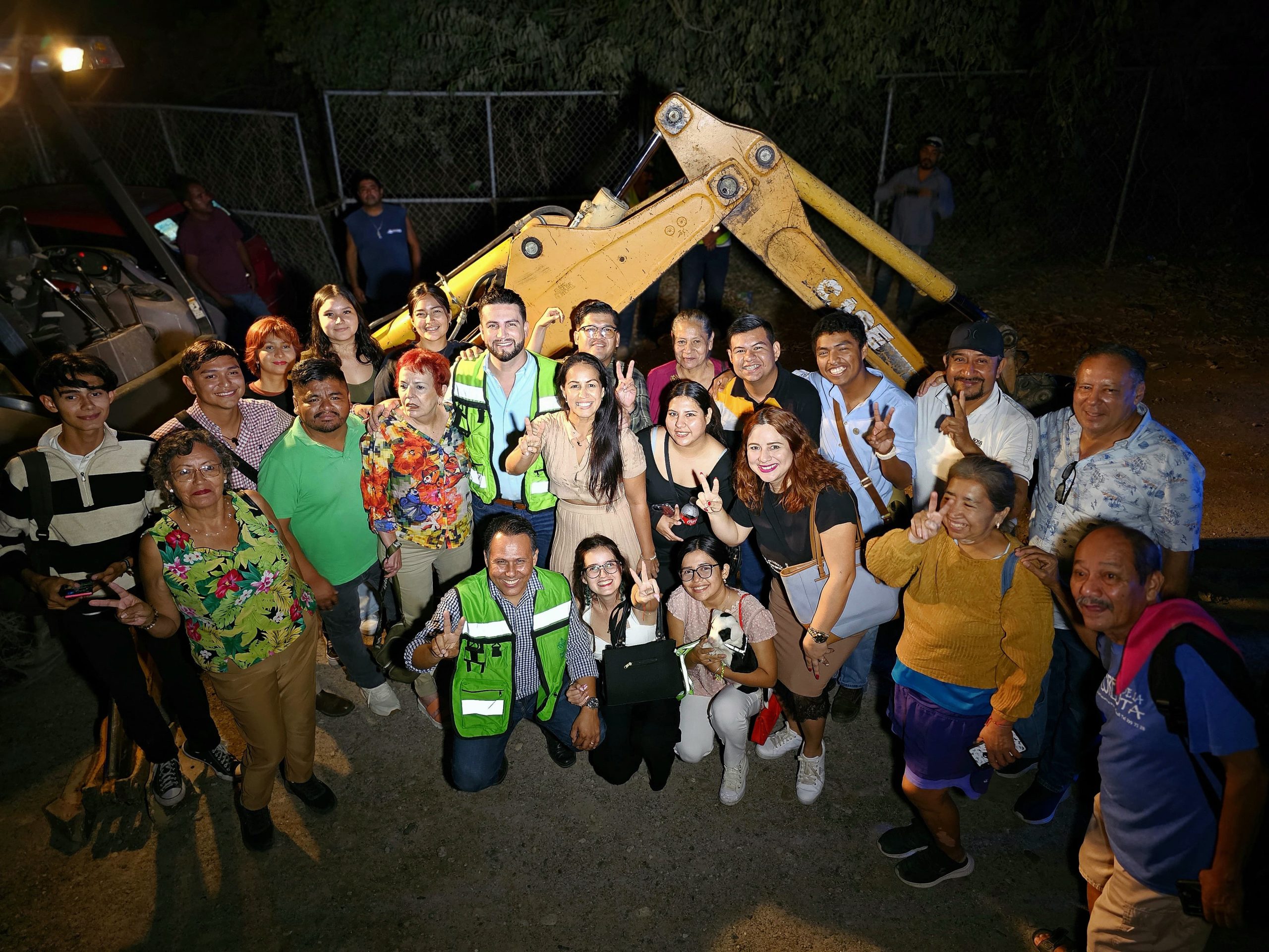 Las obras del bien llegaron a la colonia Villa Las Flores